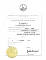 Birth Certificate Apostille